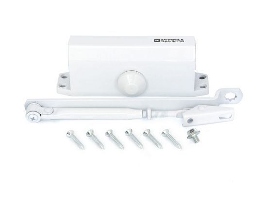 Доводчик Фабрика замков 40-60 белый СТ-00000124 – изображение 4