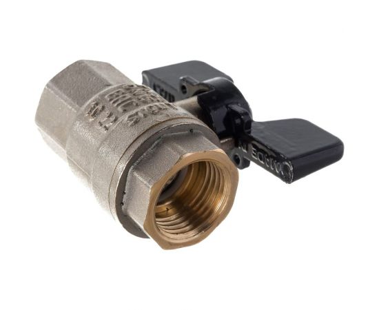 Шаровой полнопроходной кран STOUT ВР/ВР, ручка бабочка 1/2 SVB-0002-000015 – изображение 4