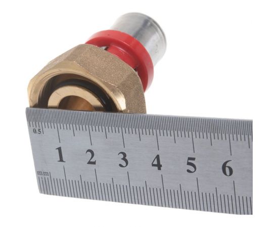 Муфта пресс-В TIEMME с накидной гайкой, евроконус, 16x3/4""x18 1650076 – изображение 4