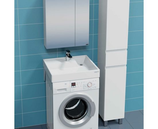 Умывальник над стиральной машиной СаНта Юпитер 60х55 с кронштейнами 900130 – изображение 5