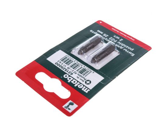 Бита Torsion 2 шт. (25 мм; Pz2) Metabo 631525000 – изображение 5