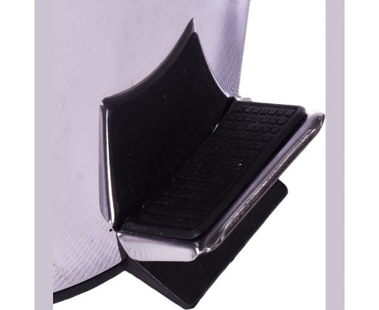 Ведро для мусора Fora с педалью хром, 3л H101 – изображение 7