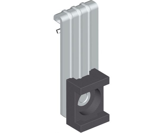 Вертикальный балочный зажим УМС 1-5 мм под нейлоновую стяжку 25 шт. VBZ-1-5-S 