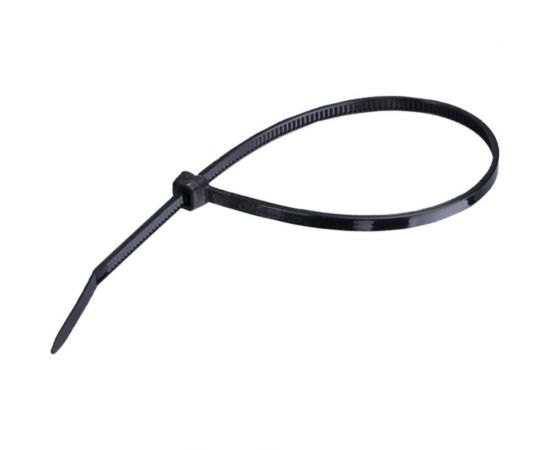 Нейлоновая стяжка SUPRLAN 4.8х300 мм черная UV 100pcs 06-1013 