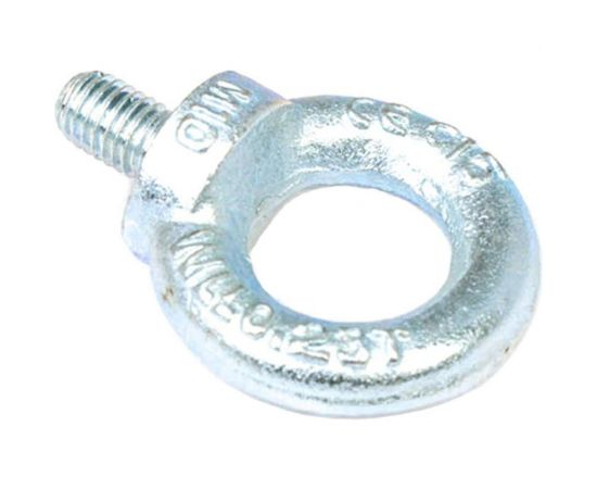 Рым-болт Стройбат DIN 580 10мм белый цинк 5 шт 308650 