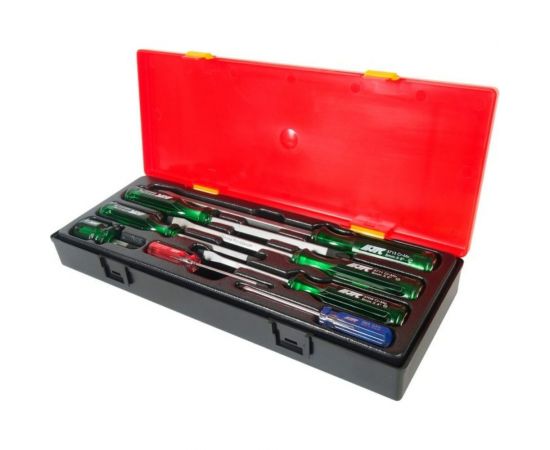 Набор отверток со сквозным стержнем (8 предметов, кейс) JTC K7082 