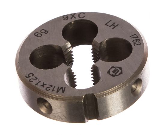 Плашка М 12 х1.25 9ХС левая ТМ Туламаш 143498 