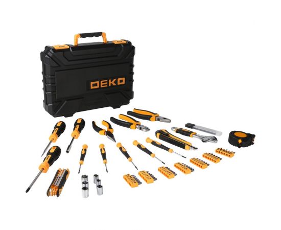 Универсальный набор инструмента для дома и авто в чемодане DEKO TZ82 065-0736 