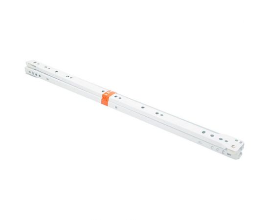 Роликовые направляющие Lemax prof комплект, 500 мм, толщина 1 мм, белый NR-10-WT1-500 