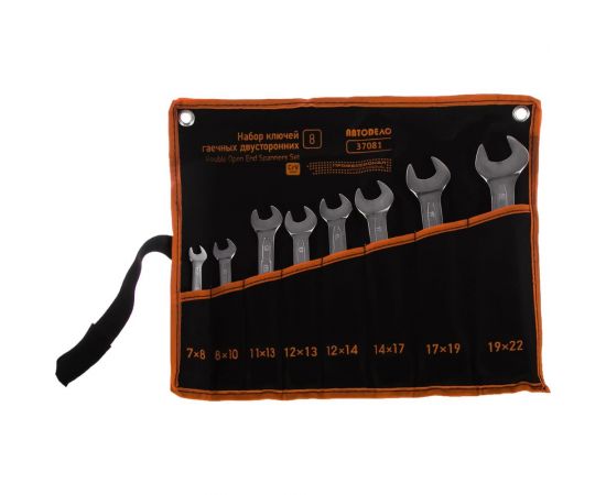 Набор рожковых ключей 8шт сумка АвтоDело Professional 37081 10920 