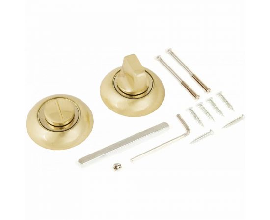 Сантехническая завертка к ручкам Аллюр BK-R1 SB3176 матовое золото 11195 – изображение 2