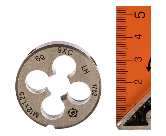 Плашка М 12 х1.25 9ХС левая ТМ Туламаш 143498 – изображение 2