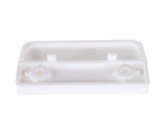 Ручка для балк. двери СКОБЯНОЙ пластик, белый 008401 – изображение 2