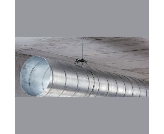 Воздуховод спирально-навивной 200 мм, 0.55 мм, 2 м Diaflex УФ-00036192 – изображение 2