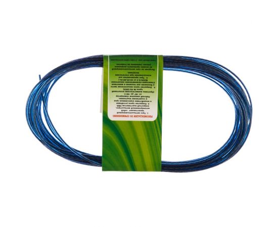 Металлополимерный цветной трос 2мм 10м синий Tech-Krep 136582 – изображение 2