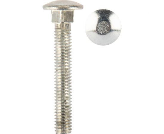 Мебельный болт KRANZ DIN 603, 6x30, 10 шт. 1301-0630-4 – изображение 2