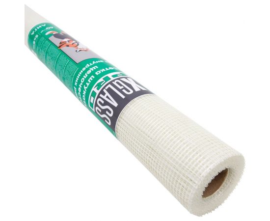 Сетка стеклотканевая штукатурная X-Glass Pro 5x5 мм, 1x10 м, 60 гр/кв.м УТ0001348 – изображение 2