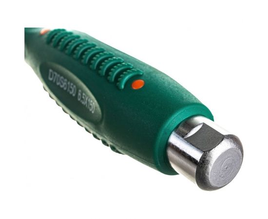 Стержневая шлицевая ударная силовая отвертка Jonnesway D70S6150 под ключ SL6.5x150 46083 – изображение 3