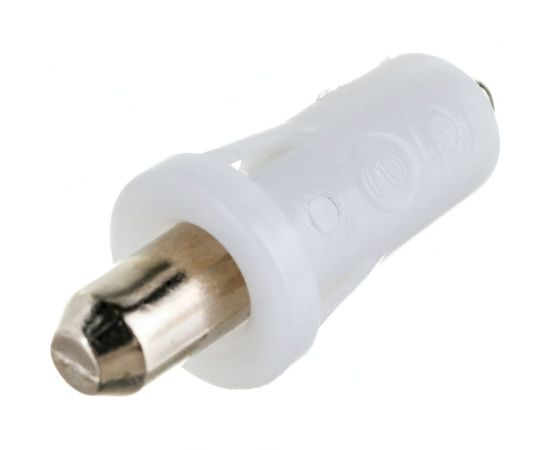 Потайная пружинная петля ТРИЗАМ (монтажное отверстие 10 мм; полиамид; белая) TRZ0085 – изображение 3