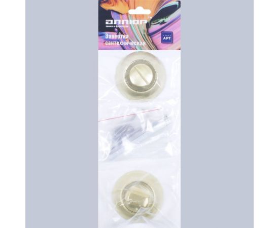 Сантехническая завертка к ручкам Аллюр BK-R1 SB3176 матовое золото 11195 – изображение 3