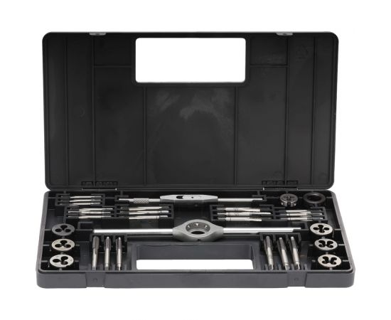 Резьбонарезной набор Bucovice Tools M0-II, 31 предмет, М2,5-М7, в пласт кейсе 310070 – изображение 3