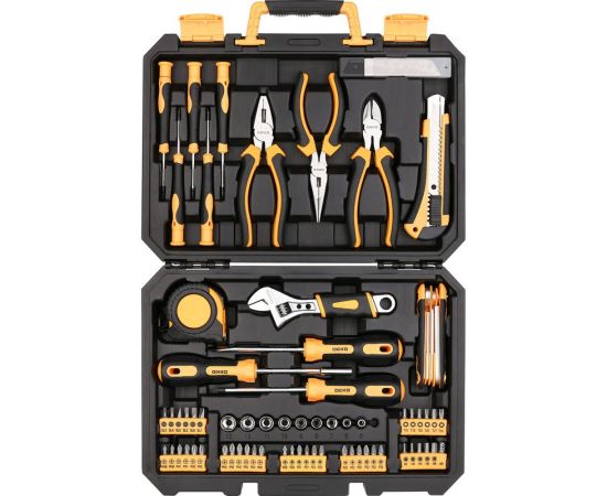 Универсальный набор инструмента для дома и авто в чемодане DEKO TZ82 065-0736 – изображение 3