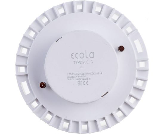 Светодиодная лампа Ecola GX70 LED Premium 25,0W Tablet 220V 6400K матовая композит 111x42 T7PD25ELC – изображение 3