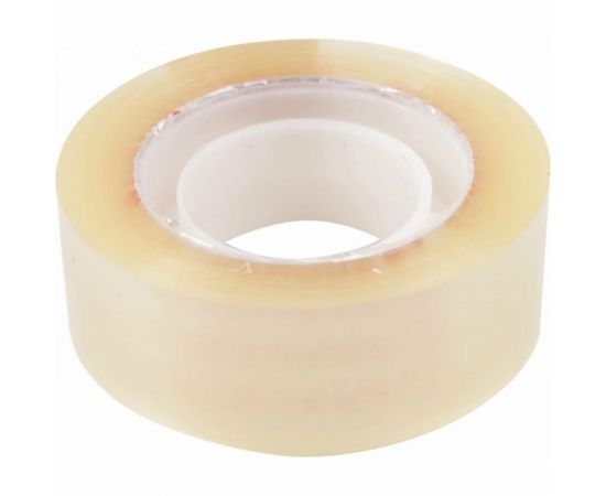 Клейкие ленты BRAUBERG 19 мм х 33 м, канцелярские, комплект 12 шт., прозрачные 223125 – изображение 4