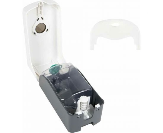 Дозатор для жидкого мыла LAIMA ULTRA PROFESSIONAL наливной, 1 л, белый, ABS-пластик 606831 – изображение 4