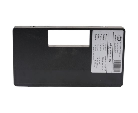 Резьбонарезной набор Bucovice Tools M0-II, 31 предмет, М2,5-М7, в пласт кейсе 310070 – изображение 4