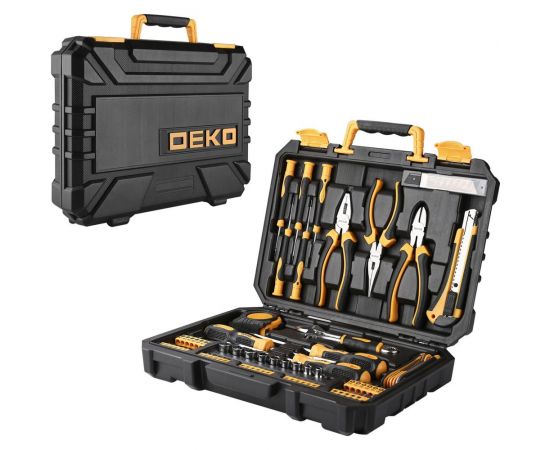 Универсальный набор инструмента для дома и авто в чемодане DEKO TZ82 065-0736 – изображение 4