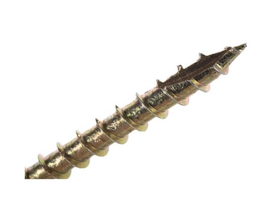 Универсальный саморез ГОСКРЕП конструкц. 8,0 x 160 желт., пресс шайба TX40 14-0016830 – изображение 4