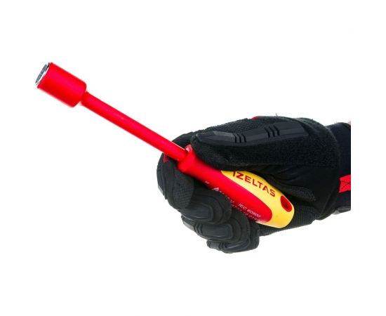 Диэлектрический ключ-отвёртка IZELTAS 1000V, торцевой, 14мм, длина 230 мм 4773190140 – изображение 4