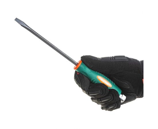 Стержневая шлицевая ударная силовая отвертка Jonnesway D70S6150 под ключ SL6.5x150 46083 – изображение 5