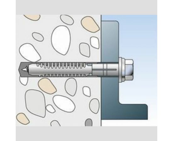 Универсальный фасадный дюбель с шурупом Fischer FUR 10 x 80 T пакет 127116 – изображение 6