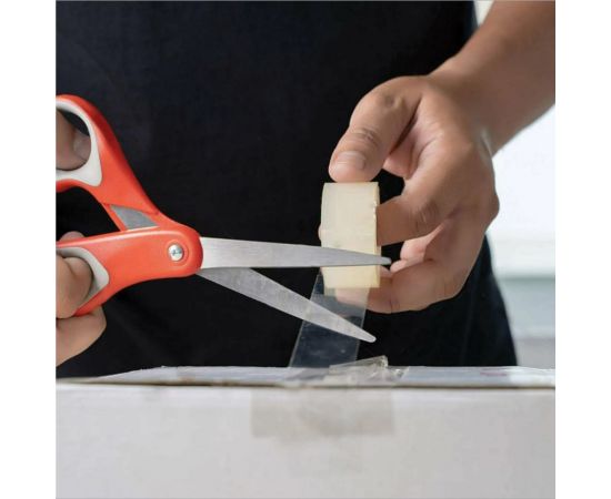 Клейкие ленты BRAUBERG 19 мм х 33 м, канцелярские, комплект 12 шт., прозрачные 223125 – изображение 6