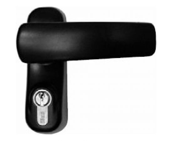 Внешняя ручка для накладной антипаники, в комплекте с полуцилиндром HOME H-301 RH301CIL 