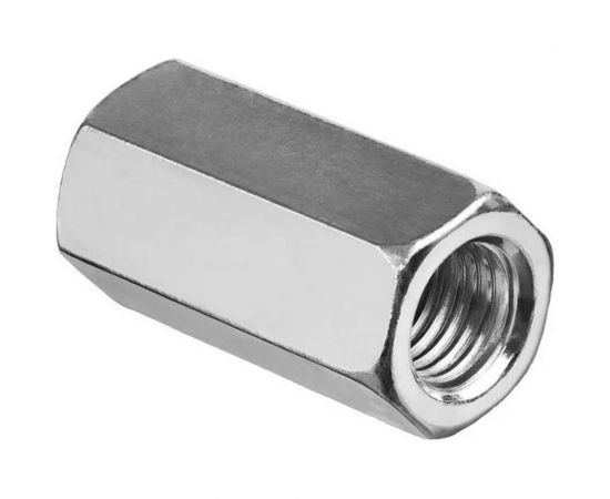 Соединительная гайка Метиз-Эксперт М8 оц DIN 6334 уп. 200 шт. 00-00012453 