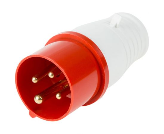 Вилка REXANT 014 переносная 3Р+РЕ 16А 380В IP44 11-8901 