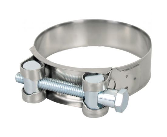 Силовой хомут из нержавеющей стали KRAFT W2, 68-73 мм, уп. 5 шт. KT 880527 