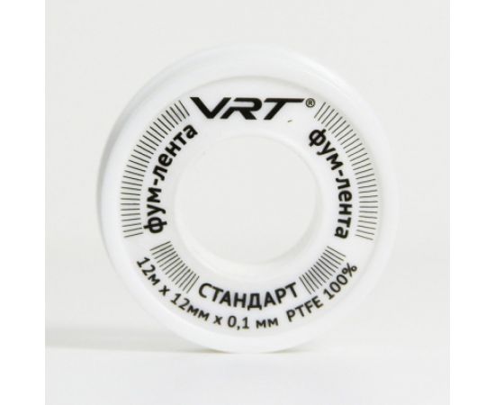 ФУМ лента для воды VRT 12 мм х 0,1 мм х 12 м 530753 