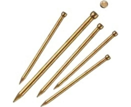 Финишные гвозди ГОСКРЕП NFL 1,2х30 латунированные 0,02 кг 9-0011910 