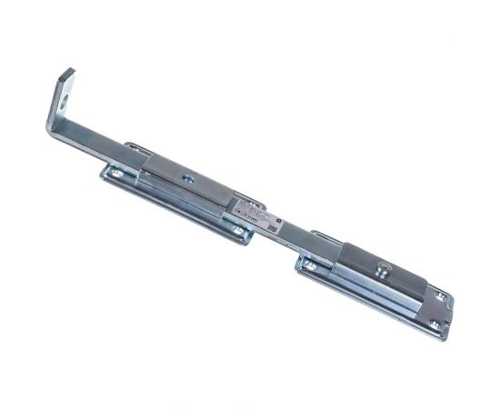 Воротный засов с ответкой VORMANN 340х30х3/180х70 мм, оцинкованный 00086 000 Z 