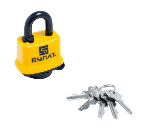 Навесной всепогодный замок БУЛАТ ВС 0330 13453 