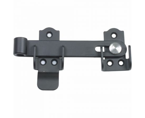 Дверной засов Amig черный, модель 50 