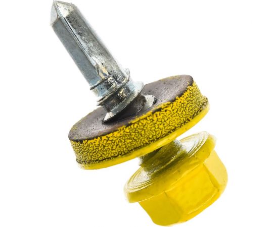 Кровельный саморез Kenner 5,5х19 RAL1018 жёлтый 300шт ск55191018ф 