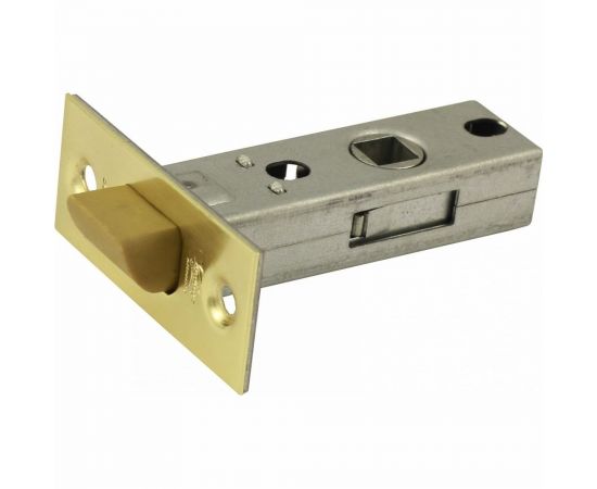 Межкомнатная пластиковая защелка Вантаж мат. золото Р45SB 