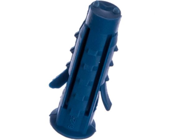 Распорный дюбель Чапай 6х25 шипы+усы, синие 1000шт - пакет Tech-Krep 111141 