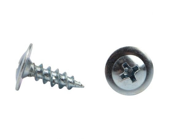 Саморез с прессшайбой KRANZ ПШС острый, 4.2x13, 200 шт. KR-01-3361-001 