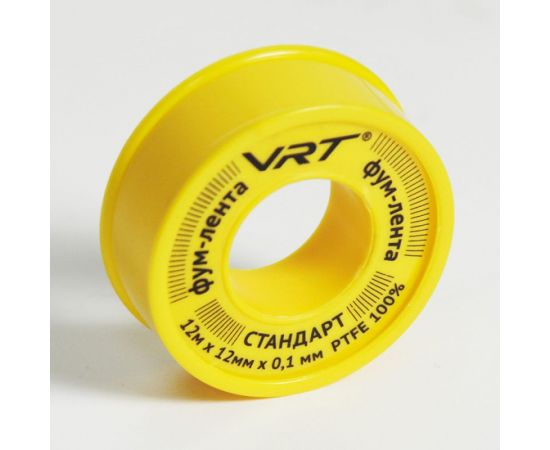 ФУМ лента для газа VRT 12 мм х 0,1 мм х 12 м 530755 